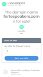 Mobile Screenshot of fortespeakers.com