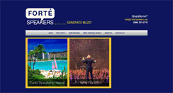 Desktop Screenshot of fortespeakers.org