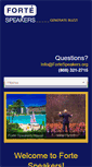 Mobile Screenshot of fortespeakers.org